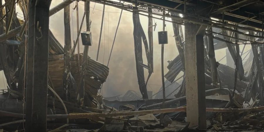 Атака Росії знищила логістичний комплекс під Києвом і головний склад Intertop